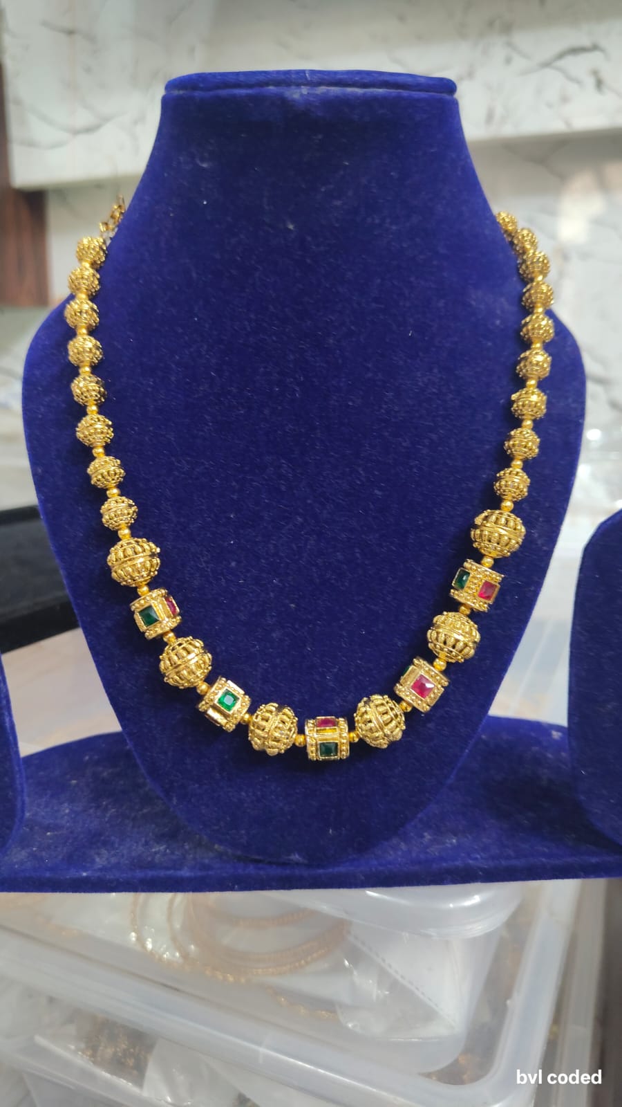 Nakshimala Heritage South Indian Necklace (Handmade)