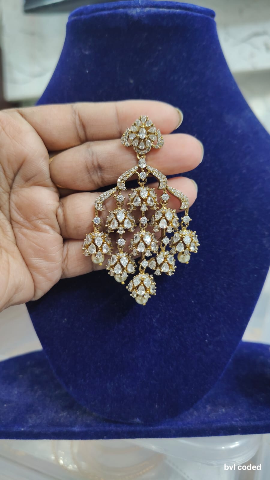 Jhumka Chandelier Earrings