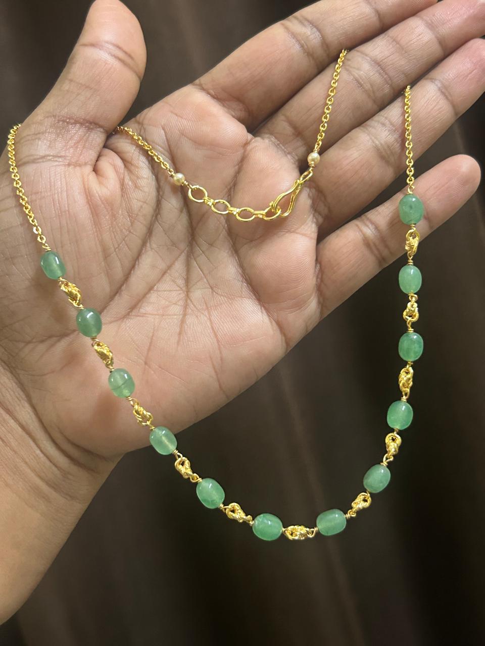 Monalisa Gemstone Daily-Wear Chain